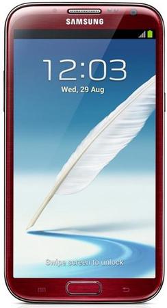 Смартфон Samsung Galaxy Note 2 GT-N7100 Red - Выборг